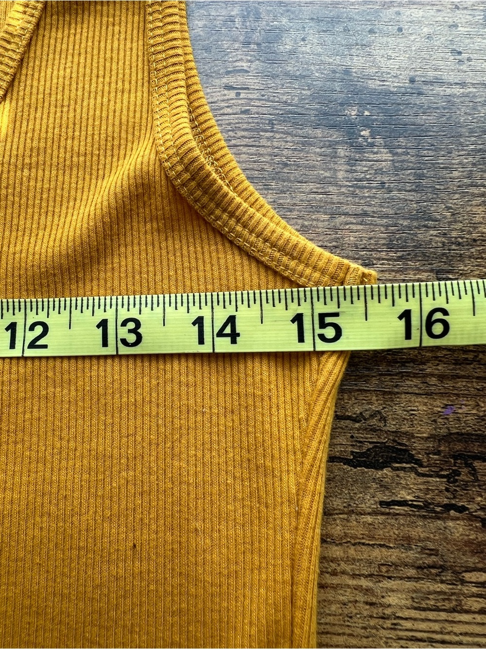 Heart Hips Mustard Ribbed Maxi Dress Sleeveless Stretch Boho Large - Picture 7 of 9